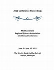 MCRSA 2011 Conference Proceedings Cover Page