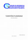 TURISTIČKO PLANIRANJE-INTERNA SKIRPTA PREDAVANJA Cover Page