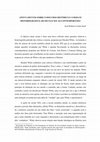 Research paper thumbnail of APONTAMENTOS SOBRE O DISCURSO HISTÓRICO E O DEBATE HISTORIOGRÁFICO, DO SÉCULO XIX AO CONTEMPORÂNEO