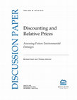 Research paper thumbnail of Discounting and relative prices