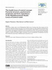 The health locus of control concept: Factorial structure, psychometric properties and form equivalence of the Multidimensional Health Locus of Control scales Cover Page