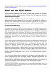 Research paper thumbnail of Brazil and the REDD debate