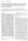 Research paper thumbnail of Control of transpiration from the upper canopy of a tropical forest: the role of stomatal, boundary layer and hydraulic architecture components