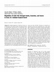 Research paper thumbnail of Regulation of water flux through trunks, branches, and leaves in trees of a lowland tropical forest