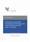 Research paper thumbnail of Multidimensional Data Visualization Techniques for Financial Performance Data: A Review