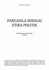 Research paper thumbnail of PANCASILA SEBAGAI ETIKA POLITIK