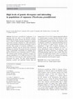 High levels of genetic divergence and inbreeding in populations of cupuassu (Theobroma grandiflorum) Cover Page