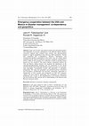 Research paper thumbnail of Emergency cooperation between the USA and Mexico in disaster management: co-dependency and geopolitics