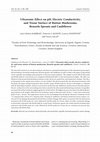 Research paper thumbnail of Ultrasonic effect on ph, electric conductivity, and tissue surface of button mushrooms, brussels sprouts and cauliflower