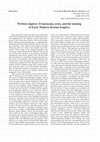 Research paper thumbnail of Editorial: Written empires: Franciscans, texts, and the making of Early Modern Iberian Empires