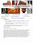 Research paper thumbnail of Ancient Art: Greek and Roman Art and Archaeology