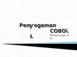 Cobol Cover Page