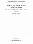 “The Nature and Control of Minoan Foreign Trade”, Bronze Age Trade in the Mediterranean, Papers Presented at the Conference held at Rewley House, Oxford (December 1989), Studies in Mediterranean Archaeology 90, 1991, pp. 325–350. Cover Page