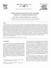 Research paper thumbnail of Carbon dioxide removal from air by microalgae cultured in a membrane-photobioreactor