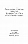 Research paper thumbnail of Avant-propos de Cosmopolitisme et réaction. Allemagne-France-Italie dans l'entre-deux-guerres.2014