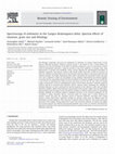 Research paper thumbnail of Spectroscopy of sediments in the Ganges–Brahmaputra delta: Spectral effects of moisture, grain size and lithology