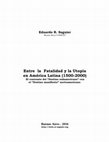 Recomendado - Obra de Eduardo Saguier - Entre  la  Fatalidad y la Utopía en América Latina (1500-2000). El contraste del “Destino sudamericano” con el “Destino manifiesto” norteamericano. Buenos Aires -2016 Cover Page