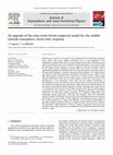 An upgrade of the solar-wind-driven empirical model for the middle latitude ionospheric storm-time response Cover Page