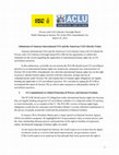 Privacy and Civil Liberties Oversight Board Public Hearing on Section 702 of the FISA Amendments Act Cover Page