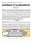 Research paper thumbnail of Can virtual space become the Zone of Proximal Development? Online architecture optimization of ESL courses through Learning Analytics