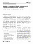 Distribution of granuloside in the Antarctic nudibranch Charcotia granulosa (Gastropoda: Heterobranchia: Charcotiidae Cover Page