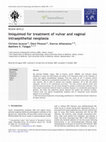 Research paper thumbnail of Imiquimod for treatment of vulvar and vaginal intraepithelial neoplasia