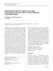 Research paper thumbnail of Hydrochemical and water quality assessment of groundwater in Doon Valley of Outer Himalaya, Uttarakhand, India