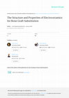 Research paper thumbnail of The structure and properties of electroceramics for bone graft substitution