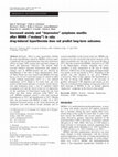 Increased anxiety and" depressive" symptoms months after MDMA (" ecstasy") in rats: drug-induced hyperthermia does not predict long-term outcomes Cover Page