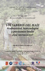 Research paper thumbnail of Mesas Redondas Los Saberes del Maiz