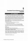 5 Consolidated Financial Statements of Group Companies Cover Page