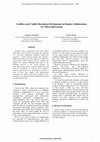 Research paper thumbnail of Conflicts and Conflict Resolution Mechanisms in Remote Collaboration via Videoconferencing