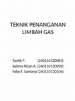 Research paper thumbnail of TEKNIK PENANGANAN LIMBAH GAS