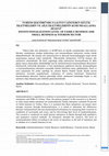 Research paper thumbnail of TURİZM SEKTÖRÜNDE FAALİYET GÖSTEREN KÜÇÜK İŞLETMELERİN VE AİLE İŞLETMELERİNİN KURUMSALLAŞMA DÜZEYİ