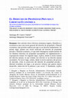 Research paper thumbnail of El derecho de propiedad privada y libertad económica. Algunos elementos legales, filosóficos y económicos para una teoría general