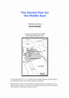 The Zionist Plan for the Middle East Cover Page