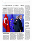 Research paper thumbnail of La Eurocámara se cierra a Ankara