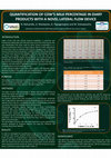 Research paper thumbnail of QUANTIFICATION OF COW'S MILK PERCENTAGE IN DAIRY PRODUCTS WITH A NOVEL LATERAL FLOW DEVICE