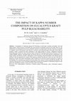 The impact of kappa number composition on eucalyptus kraft pulp bleachability Cover Page