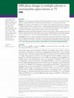 Research paper thumbnail of MRI phase changes in multiple sclerosis vs neuromyelitis optica lesions at 7T