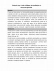 Research paper thumbnail of Violencia hoy, la vida cotidiana de estudiantes en educación primaria