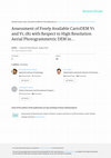 Research paper thumbnail of Assessment of Freely Available CartoDEM V1 and V1.1R1 with Respect to High Resolution Aerial Photogrammetric DEM in High Mountains