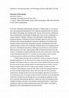 Research paper thumbnail of Philosophy of Microbiology