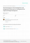 The Development of EU Immigration and Integration Policy and Its Consequences for Legal and Illegal Immigrants Cover Page