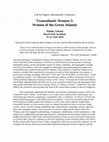 Research paper thumbnail of CFP_Transatlantic Women 3: Women of the Green Atlantic