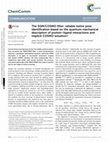 Research paper thumbnail of The SQM/COSMO filter: reliable native pose identification based on the quantum-mechanical description of protein–ligand interactions and implicit COSMO solvation † ChemComm COMMUNICATION