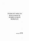 Research paper thumbnail of Buku Panduan Amalan Pengajaran dan Pembelajaran Berkesan