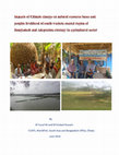 Research paper thumbnail of Impacts of Climate change on natural resource bases and peoples livelihood of south western coastal region of Bangladesh and Adaptation strategy in agricultural sector