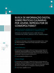 Research paper thumbnail of Busca de informação digital sobre práticas culinárias por jovens: reprodutor de cosmopolitismo?