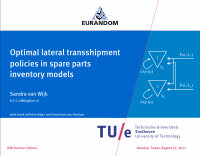 Research paper thumbnail of Lateral Transshipments in Spare Parts Inventory Models